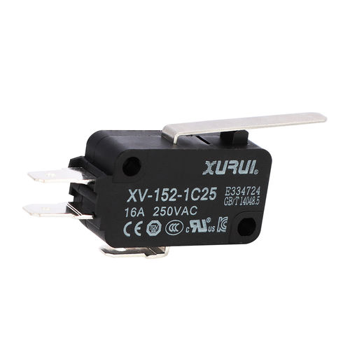 Microinterruptor de alavanca - XV-15 series (16A) - XURUI - multipolar / unipolar / IP40