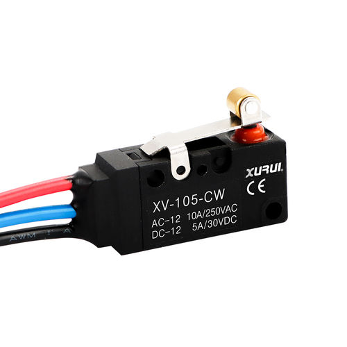 Microinterruptor de alavanca - XV-10 series - XURUI - unipolar / à prova de água / à prova de poeira
