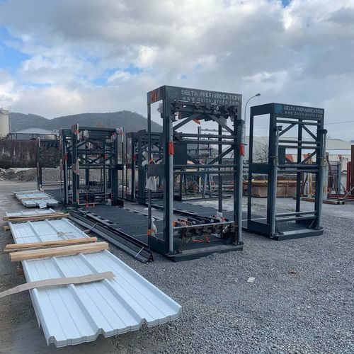 Carreta para equipamento industrial - Deves - com 2 eixos