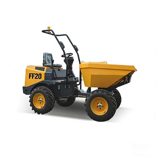 Dumper de rodas - FF20 - Xuzhou FMAN Construction Machinery Manufacture Co., Ltd. - a diesel / de descarga trilateral / com caçamba elevatória e pivotante