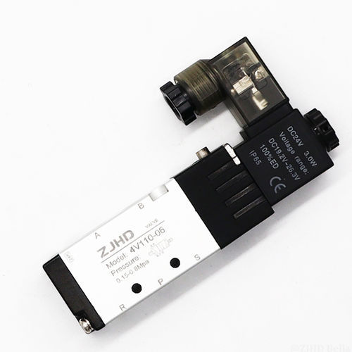 Válvula solenoide de ação indireta - 4V110-06B - ZJHD Automation Technology Co., Ltd. - de 5 vias / para ar comprimido / de manifold
