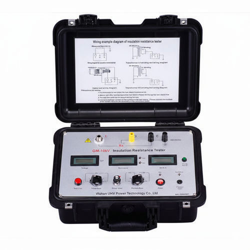 Medidor de resistência de isolamento - GM-10kV - Wuhan UHV Power Technology Co.,Ltd.