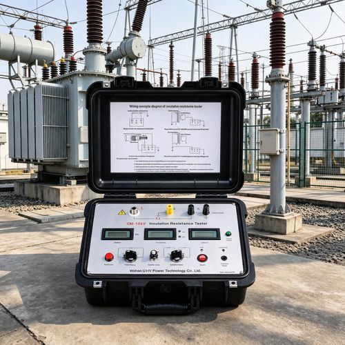 Medidor de resistência de isolamento - GM-10kV - Wuhan UHV Power Technology Co.,Ltd.