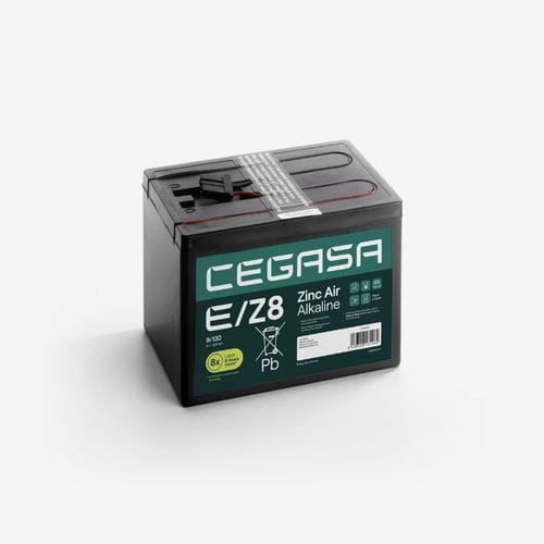 Bateria retangular - E/Z8 9/130D - Cegasa Energía SLU - 9 V / industrial / para equipamento de telecomunicações