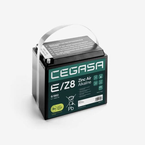 Bateria retangular - E/Z8 6/960 - Cegasa Energía SLU - 6 V / industrial / para equipamento de telecomunicações
