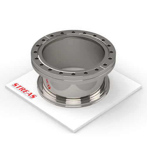 Adaptador para flange - ISOK-4 series - Streas srl - para vácuo / usinado