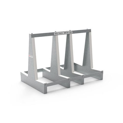 Rack de transporte de transporte - WR750-1200 - AARDWOLF INDUSTRIES LLC - para chapa / com postes de canto