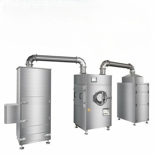 Máquina de revestimento contínua - RD-HGBY-80 - Ruida Packing Machinery Co., Ltd. - para o setor farmacêutico / para a indústria alimentícia / para comprimidos