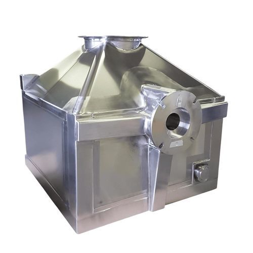 Tanque com tremonha - GINALCO Srl - para produtos em pó / para granulados / para produtos a granel