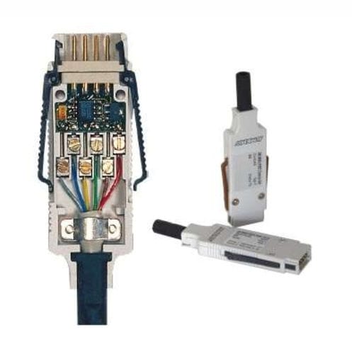 Conector de alimentação elétrica - Connecteur ALMEMO® - Instrumentys - retangular / de encaixe / de corrente