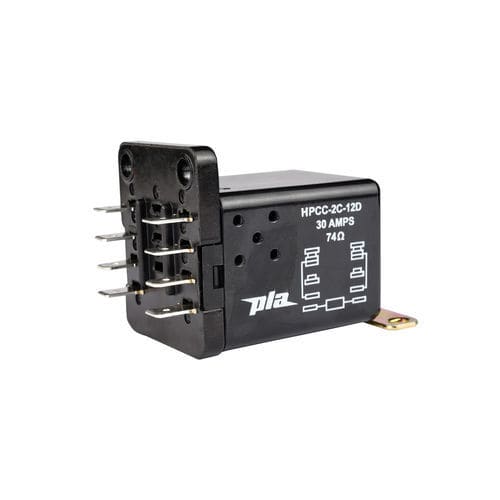Relé eletromecânico CC - HPCC - PLA Components - CA / 2 NA / compacto