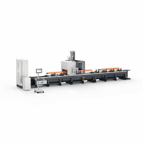 Centro de usinagem de 4 eixos - SBZ 141 - ELUMATEC - horizontal / para aço / para alumínio
