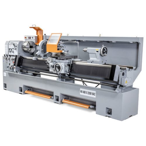Torno convencional - HU 480x2200 VAC Topline DRO - Huvema B.V. - para metais / de precisão