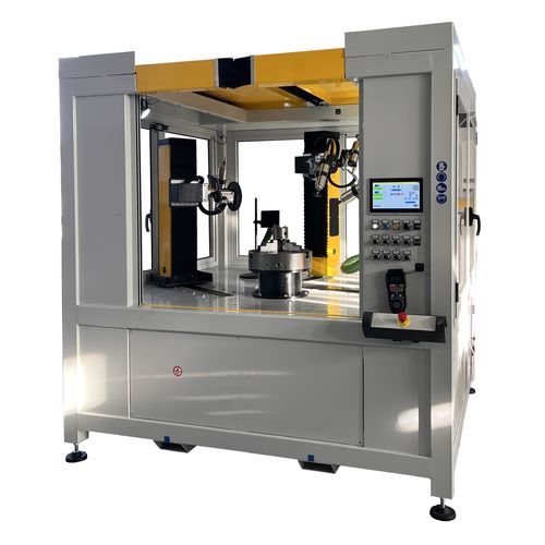 Rebarbadora angular para pinhões - TM1000-CNC - TECNOMACCHINE - de escovagem / de chanfrar / CNC