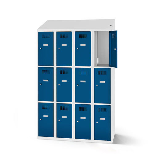 Armário locker para escritório - 2180-040300-1201112 - LOCKEEL s.à r.l. - para uso industrial / com ventilação