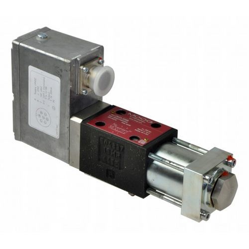 Válvula com atuador elétrico - MOOG - MT-Solutions GmbH - elétrica / com servoacionamento / de regulação