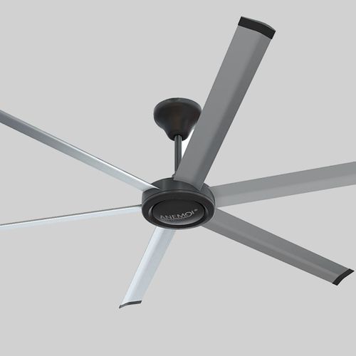 Ventilador silencioso - AIRSLIM S+ - Anemoi Fans - de teto / com hélice / destratificador