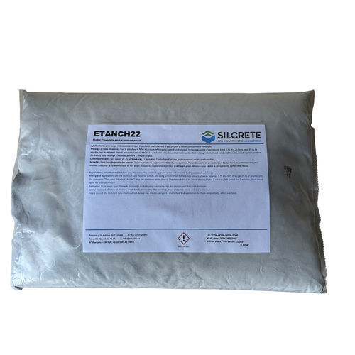 Selante de silicato de sódio - ETANCH 22 - Silcrete - monocomponente / para piso / para aplicações internas e externas