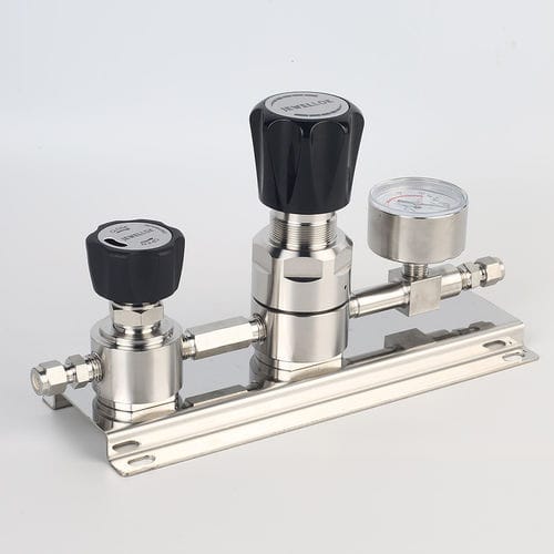 Regulador de pressão para gás - JSR-2TG - Jewellok - de diafragma / de simples estágio / em PEEK