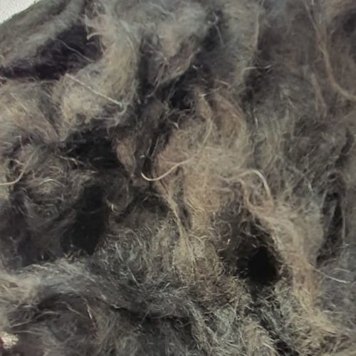 Fibra em poliéster - Black - Recycling Fibers - de lona
