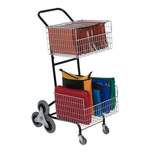 Carrinho de distribuição - TR15 2PA R6 - Sepal - em aço / com cesto / multiuso