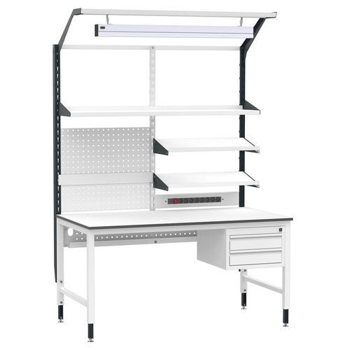 Estação de montagem - Nova Flex - Forison - para laboratório / eletrônica / ergonômica