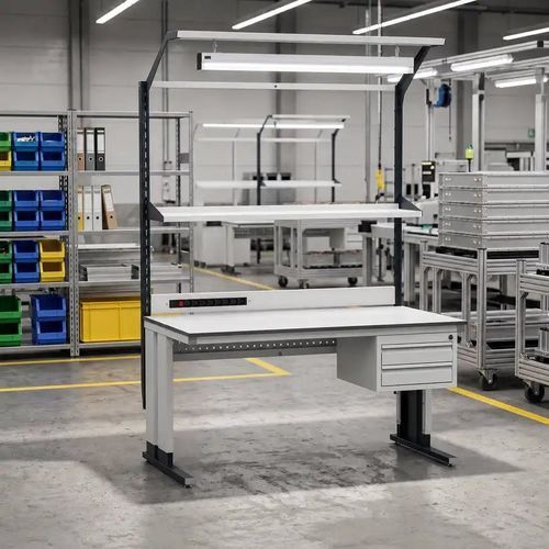 Bancada de trabalho em aço - Summit Edge - Forison - para montagem / para oficina / industrial
