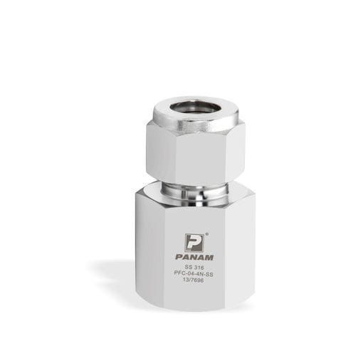 Conexão pneumática - Panam Valve - de compressão / BSPT / em latão