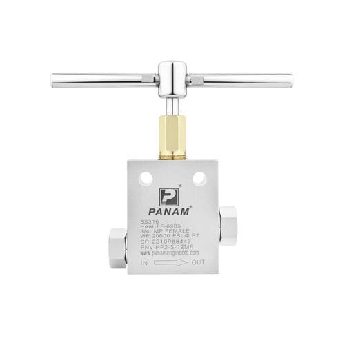 Válvula de agulha - PNV series - Panam Valve - de alavanca / macho-fêmea / fêmea