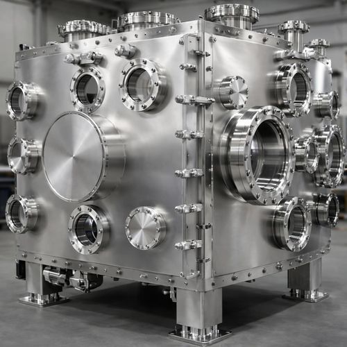 Câmara de vácuo para ultra-alto vácuo - MTVacuum - em aço inoxidável