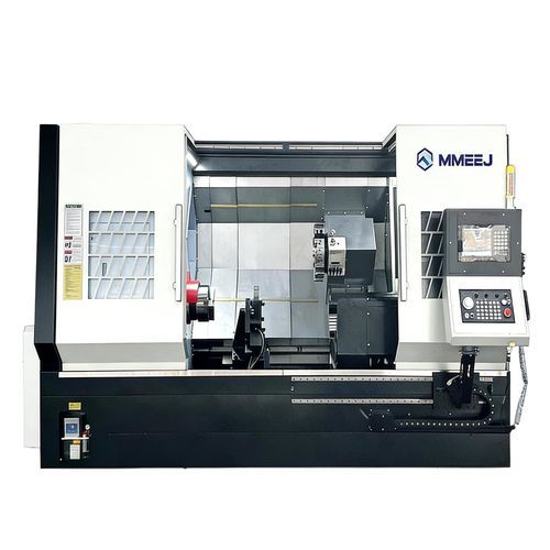 Torno CNC - TCK series - Meijin Machinery Equipment (Dalian) Co., Ltd. - horizontal / de 3 eixos / com barramento inclinado