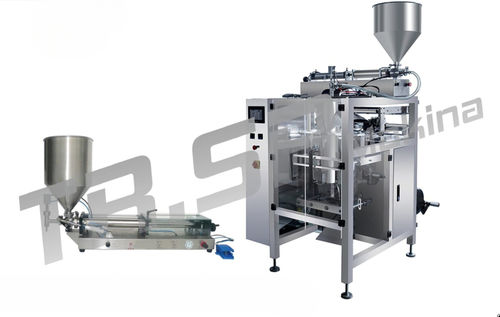 Envasadora automática - TR.SR Makina ith. ihr. San.ve Tic.Ltd.Şti., - para líquidos viscosos / para líquidos de alta viscosidade / para molho