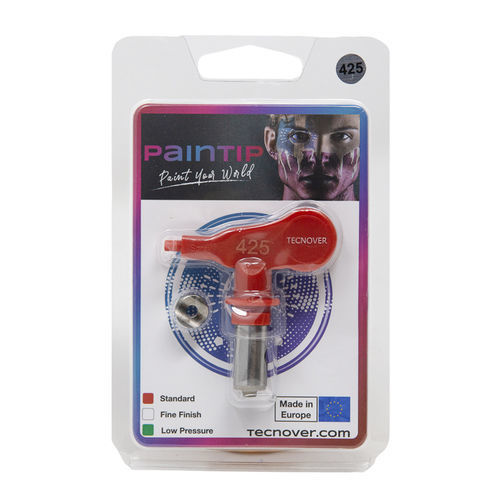 Ponteira de bico airless - Paintip Standard - Tecnover s.n.c. di Ricotti e Cera - de pulverização / autolimpante / em carboneto de tungstênio