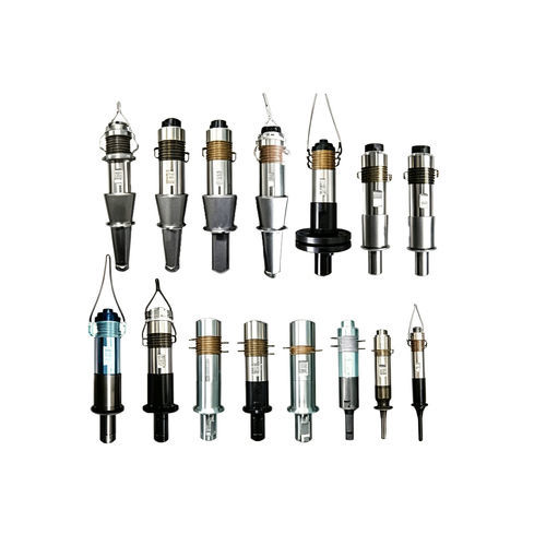 Transdutor de ultrassom cilíndrico - HCUW35K20P8 - Deep Minds Ultrasonic - piezoelétrico / para a soldagem de plásticos