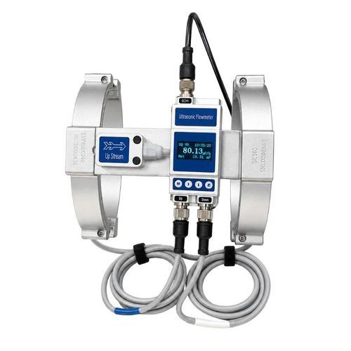 Medidor de vazão ultrassônico por tempo de trânsito - BBUFM-S - Deep Minds Ultrasonic - volumétrico / para água / para produtos químicos