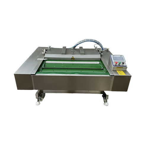 Máquina embaladora automática - DZ1100-540 - Zhucheng Jiapin Food Machinery Co., Ltd. - controlada por CLP / a vácuo / contínua