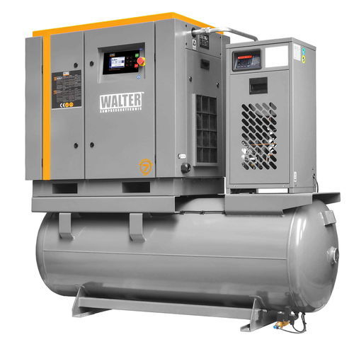 Compressor de parafuso - SKTG 5,5 SP COMBO - Walter Kompressortechnik Polska Sp. z o. o. - de ar / pneumático / estacionário
