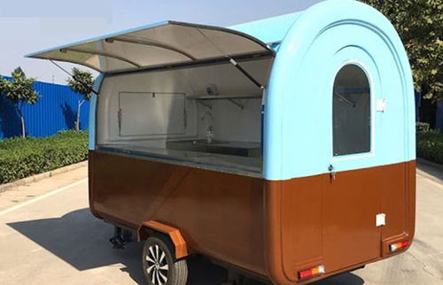 Carreta porta-máquinas - Henan Hongtu Machinery Manufacturing Co., Ltd. - para produtos alimentares / compacta
