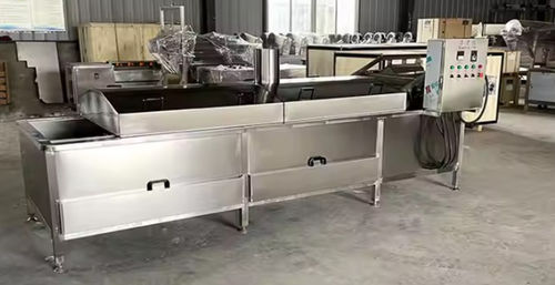 Máquina de escaldagem para amendoins - Henan Hongtu Machinery Manufacturing Co., Ltd. - contínua