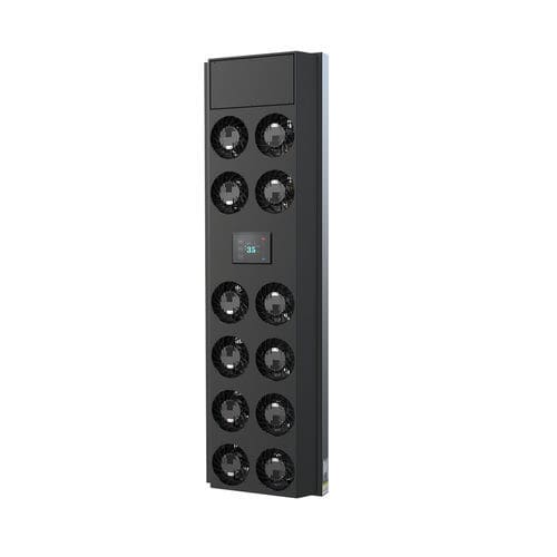 Trocador de calor de tubo aletado - RDHX series - Extrcool Industry Limited - ar-água / ativo / para montagem em rack