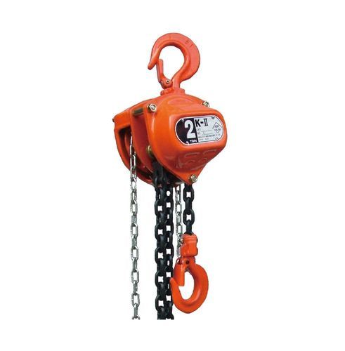 Talha de corrente mecânica - HSZ-KⅡ series - Xintai Taida Mirso Co., LTD - manual / manual / para uso intensivo