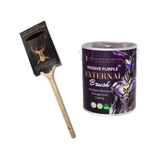 Revestimento de proteção - PASSIVE PURPLE EXTERNAL BRUSH - Intelligent Membranes - para concreto / para construção civil / resistente a UV