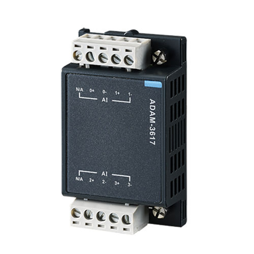 Módulo de entrada analógico - ADAM-3617-AE - ADVANTECH - de 4 canais / diferenciais