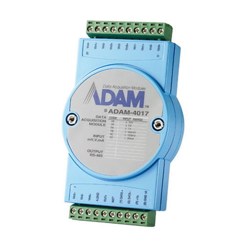 Módulo de entrada analógico - ADAM-4017 - ADVANTECH - digital / RS-485 / de 8 canais