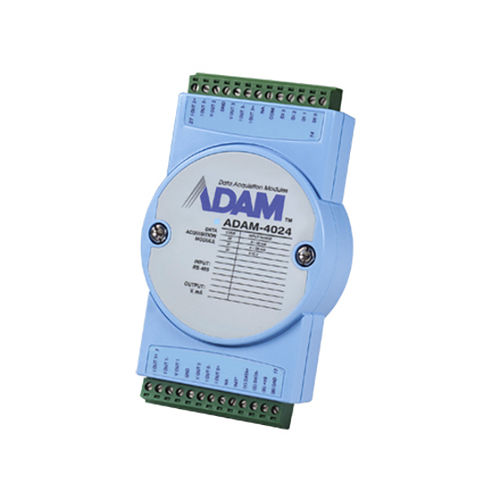 Módulo de saída analógico - ADAM-4024 - ADVANTECH - ModBUS RTU / RS485 / de 4 canais
