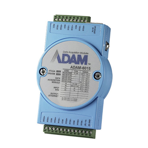 Módulo de entrada Ethernet - ADAM-6015 - ADVANTECH - Modbus TCP / multicanal / para RTD