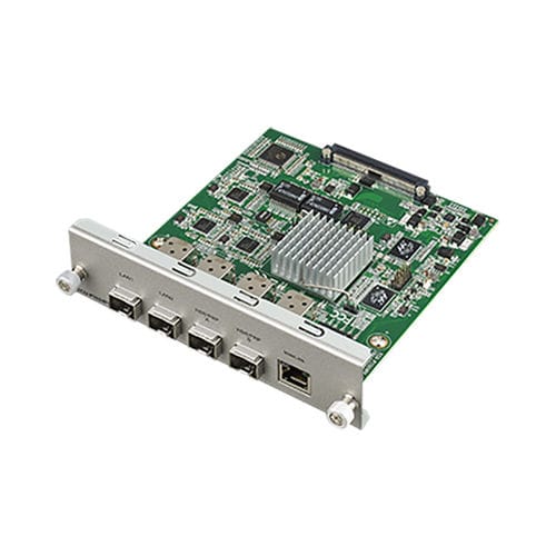 Placa de interface PCI Express - ECU-P1524PE - ADVANTECH - RJ45 / Gigabit Ethernet / para fibra óptica