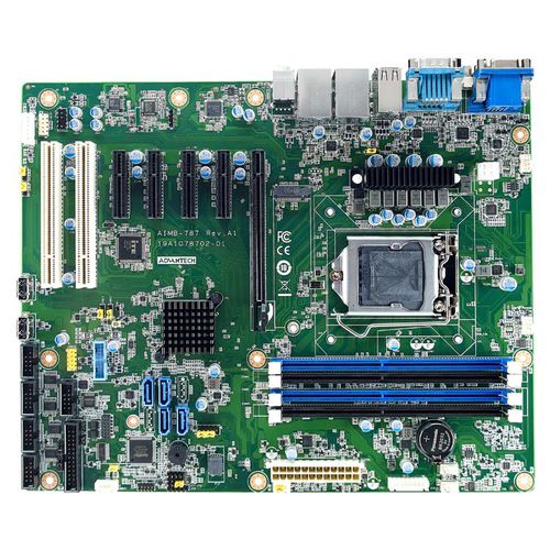 Placa-mãe ATX - AIMB-787 - ADVANTECH - Intel® Core™ i9-10900TE / Intel® Pentium® Gold G6400E / Intel® Celeron® G5900TE