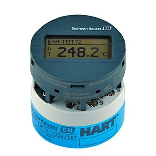 Transmissor de temperatura RTD - TMT72 - Endress+Hauser AG - com termopar / de resistência / analógico