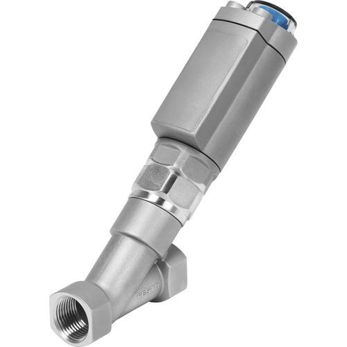 Válvula de assento angular - VZXA - FESTO - globo / pneumática / de controle
